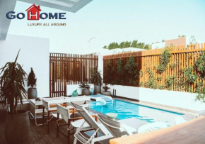 Cozy 3BR with Private Heated Pool at Sholan El-Gouna